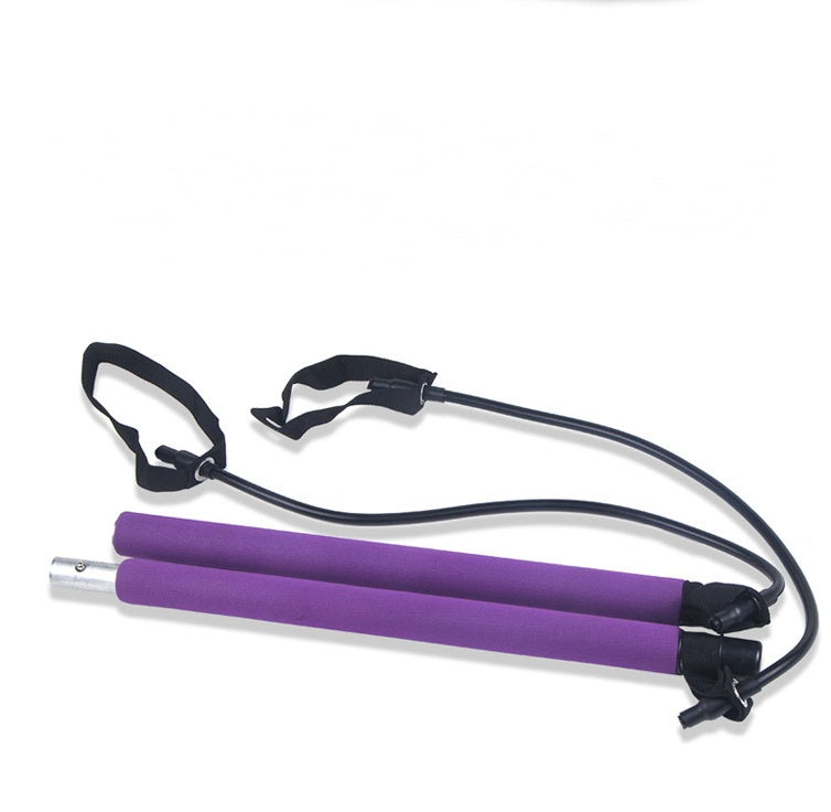 Yoga Cross fit Exerciser Pull Rope Portable Gym Workout Pilates Bar Trainer? Elastic Bands