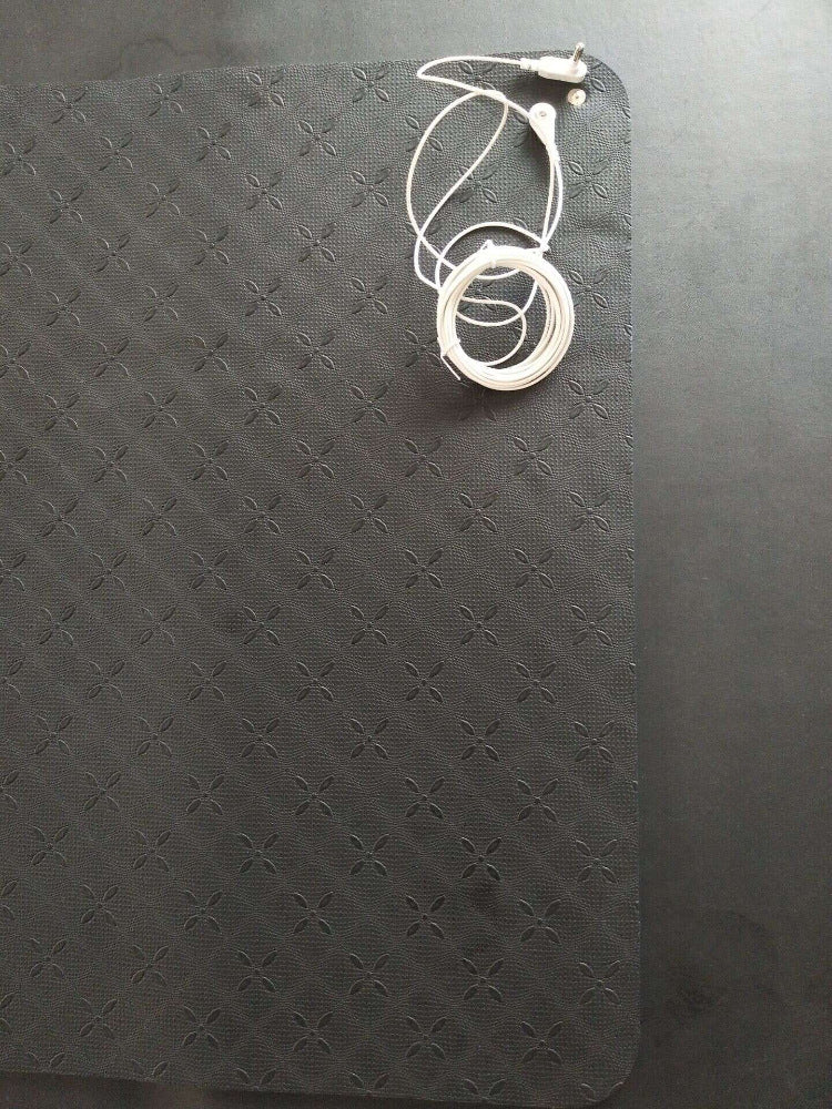 Conductive Yoga Mat Grounding Mat Grounding Air Mat Non-slip Yoga Mat With Grounding Wire Pu Floor Mat