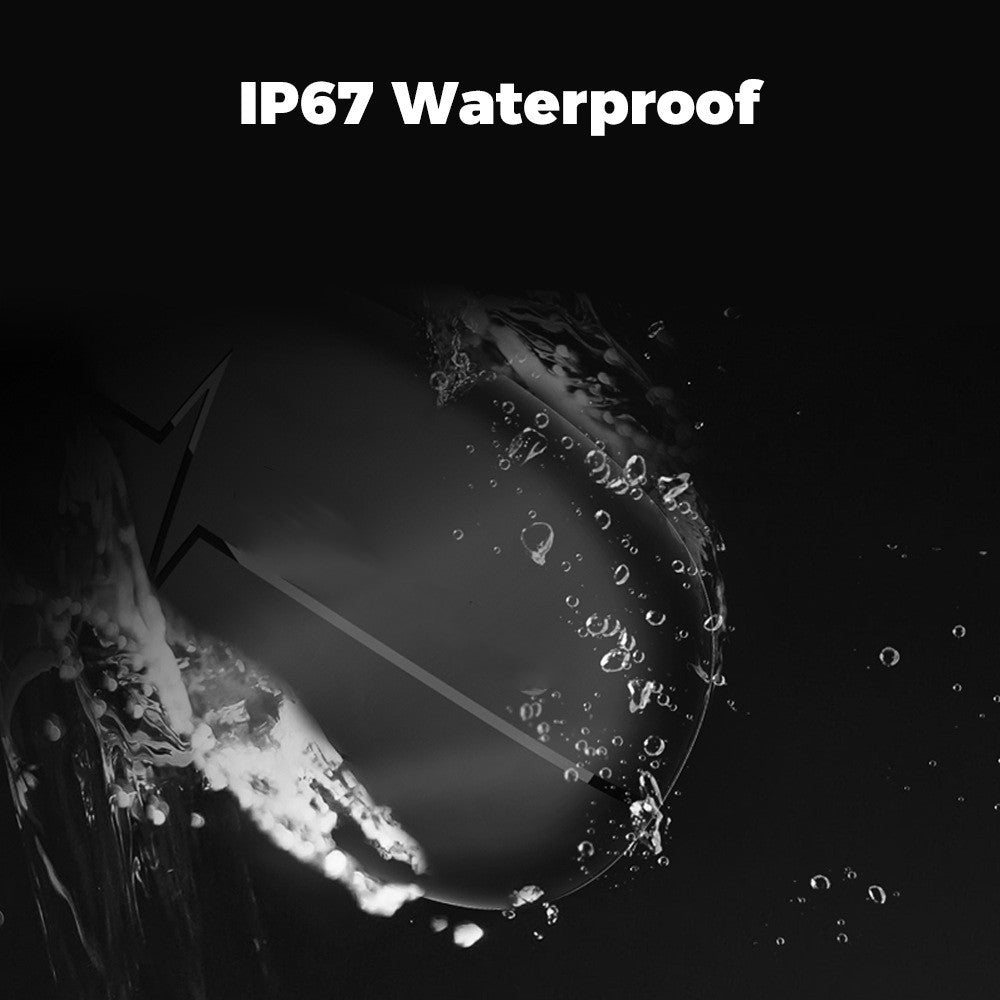 IP67 waterproof technology showcasing durability for fitness, gym, and workout activities.