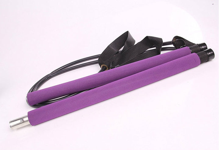 Yoga Cross fit Exerciser Pull Rope Portable Gym Workout Pilates Bar Trainer? Elastic Bands